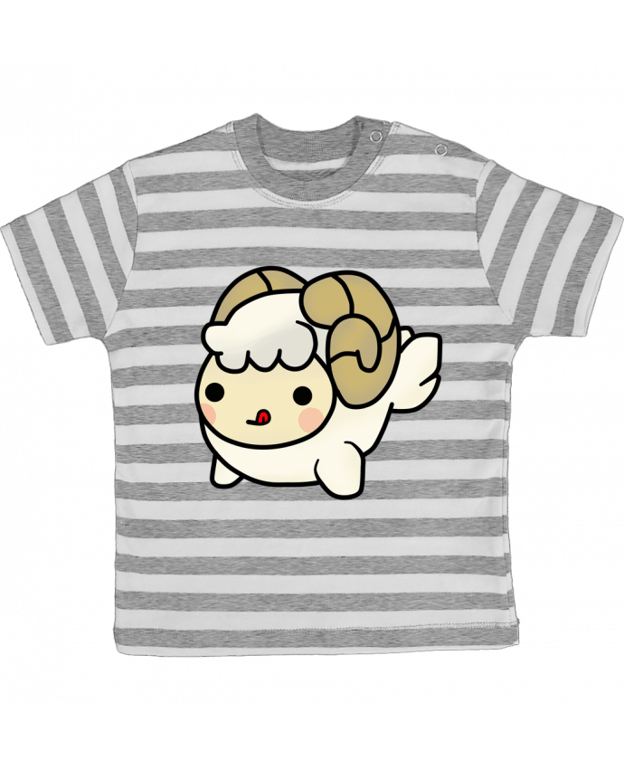 Tee-shirt bébé à rayures Cabra Cosplay par MaaxLoL