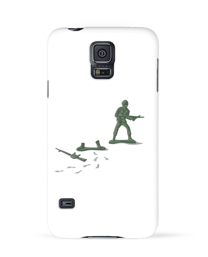 Case 3D Samsung Galaxy S5 Deserter by flyingmouse365