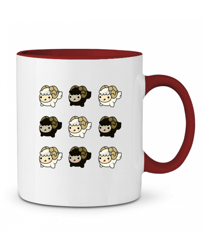 Mug bicolore Cabritas de Colores en Miniatura MaaxLoL