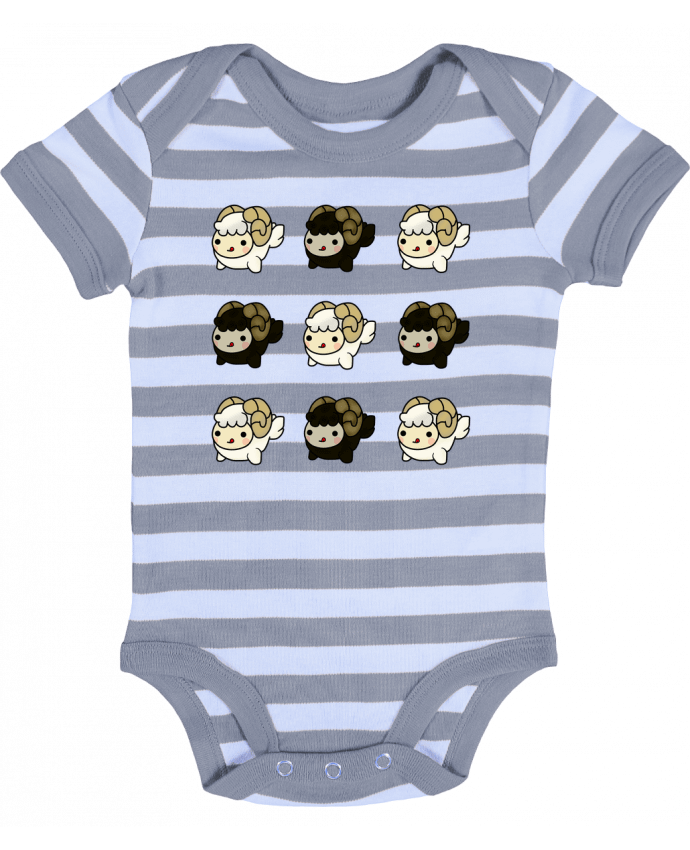 Baby Body striped Cabritas de Colores en Miniatura - MaaxLoL