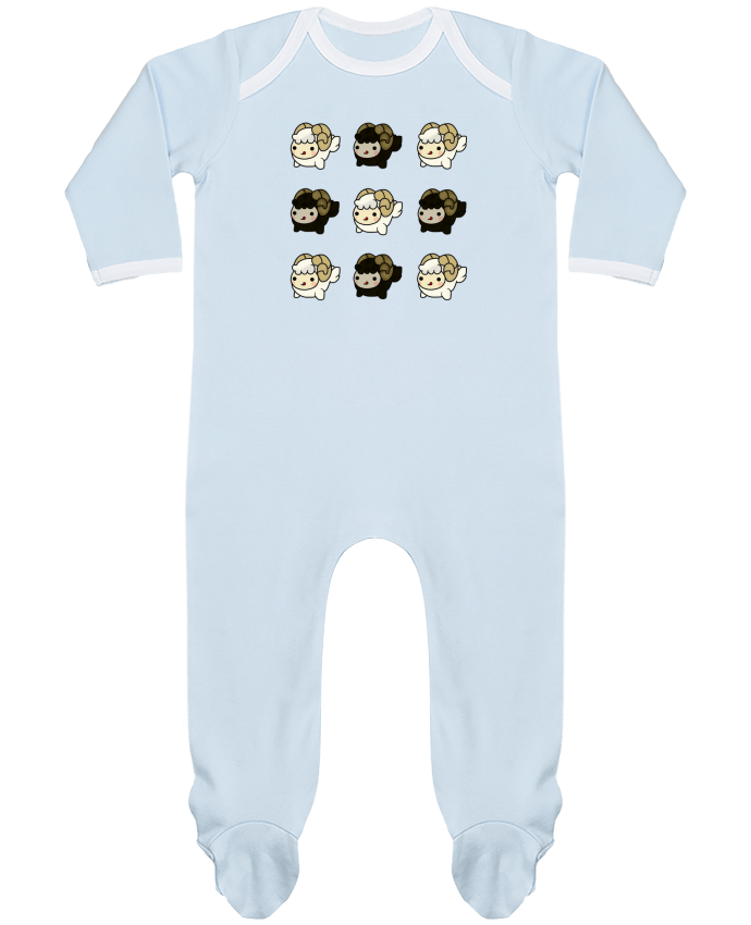 Body Pyjama Bébé Cabritas de Colores en Miniatura par MaaxLoL