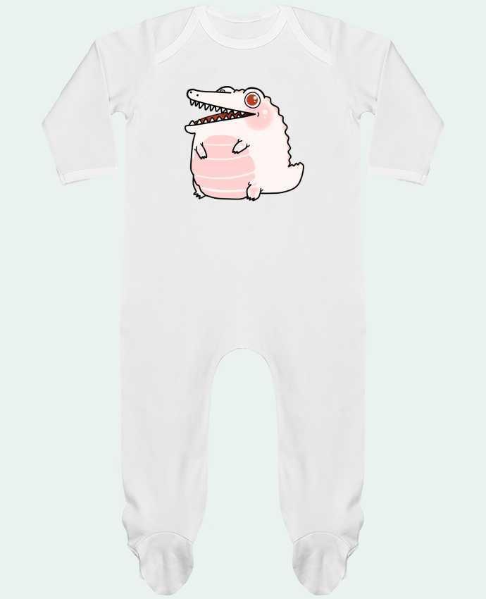 Body Pyjama Bébé Cocodrilo Blanco Kawaii par MaaxLoL