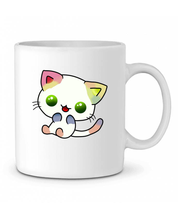 Taza Cerámica Gato Coloreado por MaaxLoL