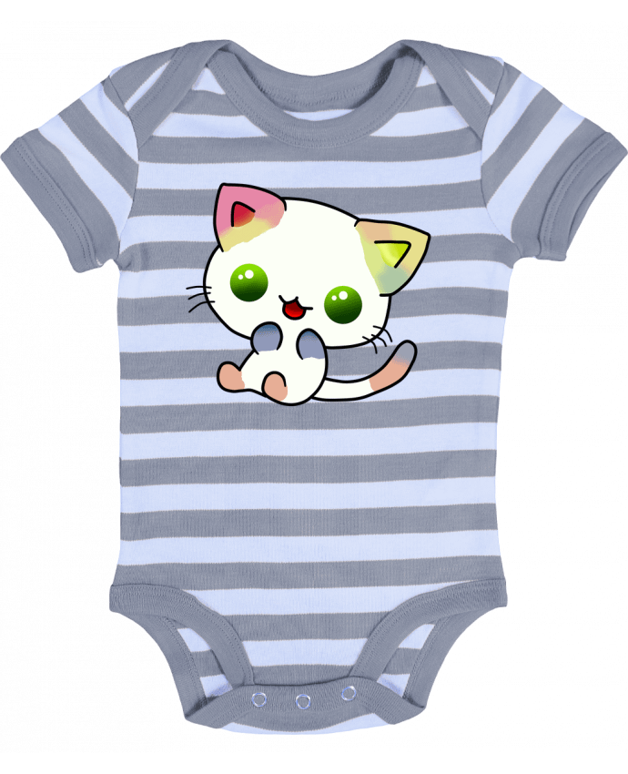 Baby Body striped Gato Coloreado - MaaxLoL