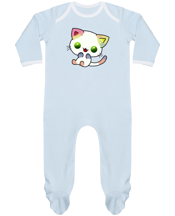 Body Pyjama Bébé Gato Coloreado par MaaxLoL