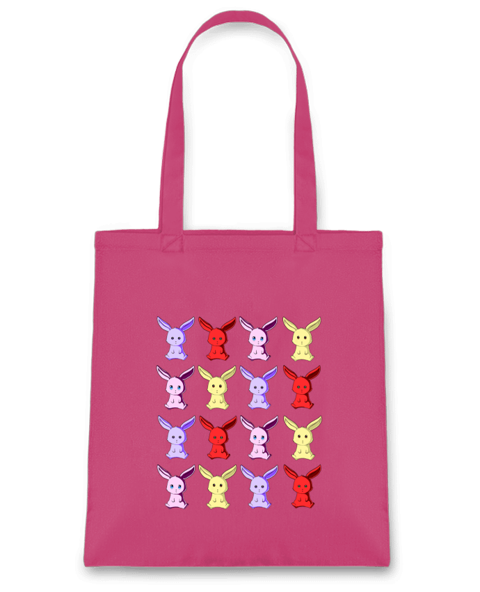 Tote-bag Conejitos de Colores par MaaxLoL
