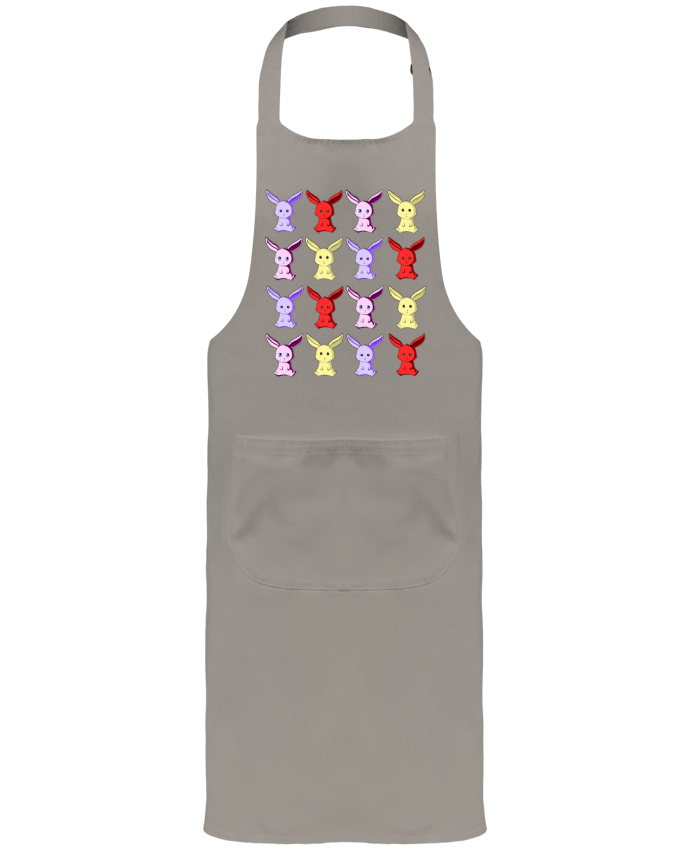 Tablier avec poches Conejitos de Colores par MaaxLoL