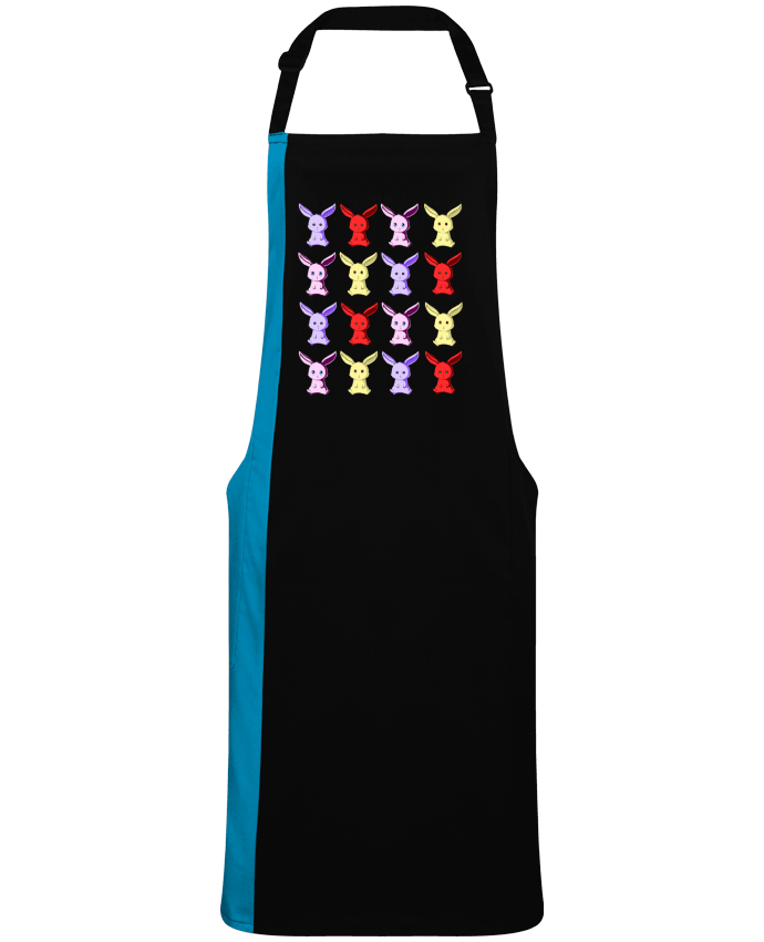 Tablier bicolore Conejitos de Colores par  MaaxLoL
