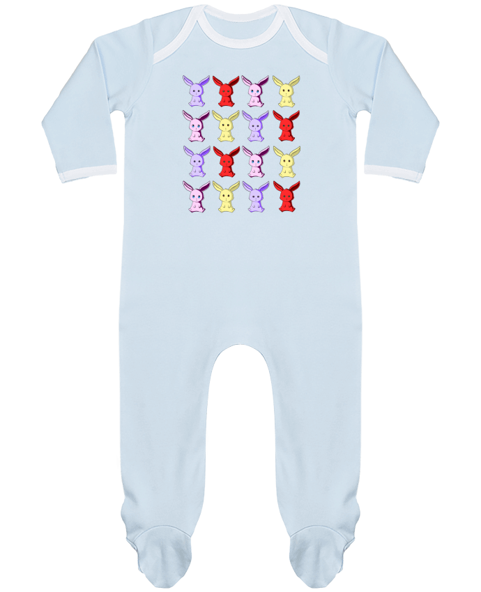 Body Pyjama Bébé Conejitos de Colores par MaaxLoL