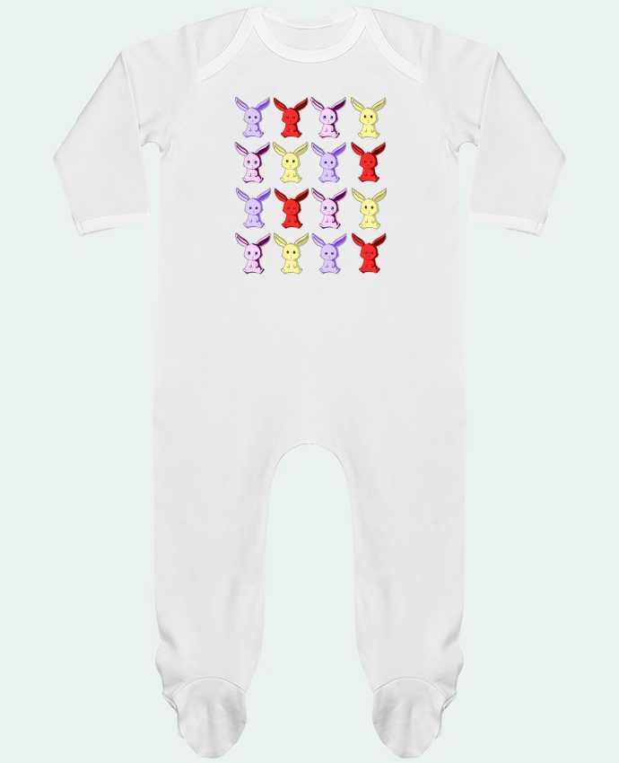 Body Pyjama Bébé Conejitos de Colores par MaaxLoL