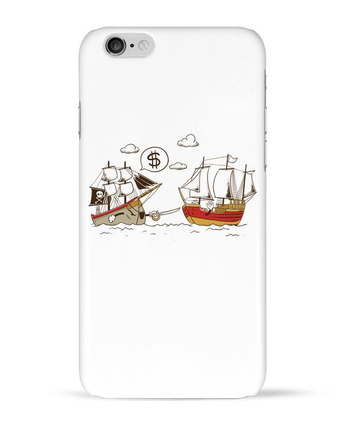 Case 3D iPhone 6 Pirate by flyingmouse365