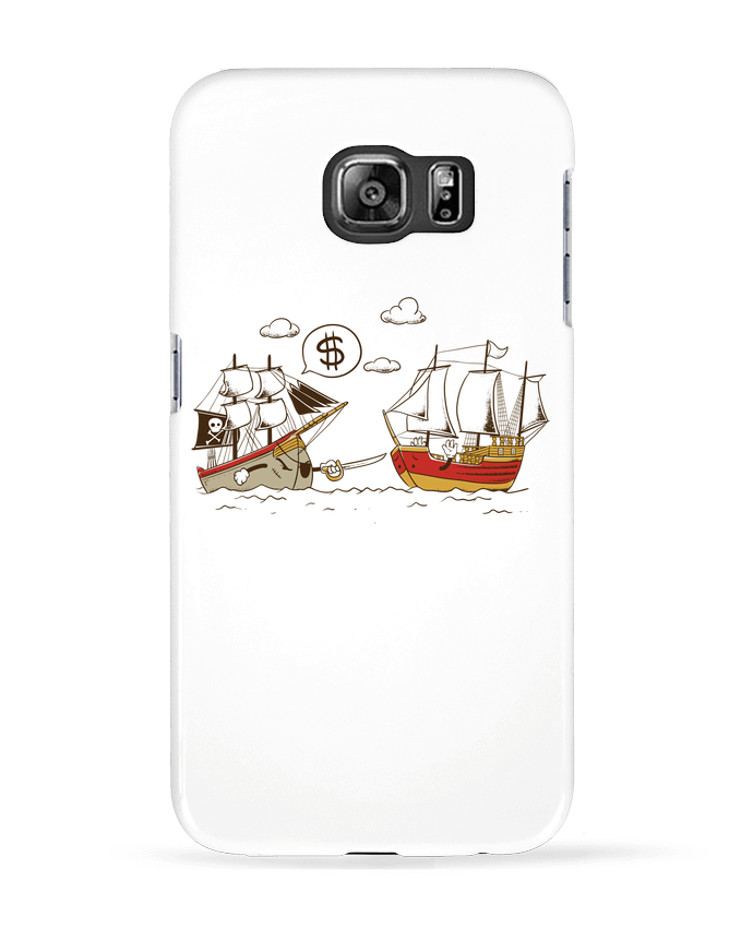 Case 3D Samsung Galaxy S6 Pirate - flyingmouse365