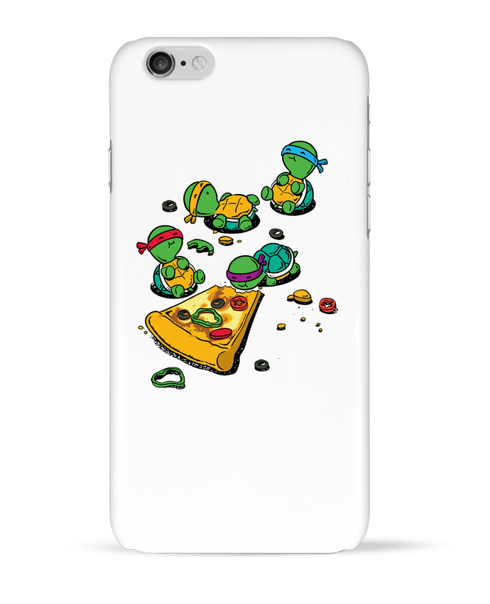 Case 3D iPhone 6 Pizza lover by flyingmouse365