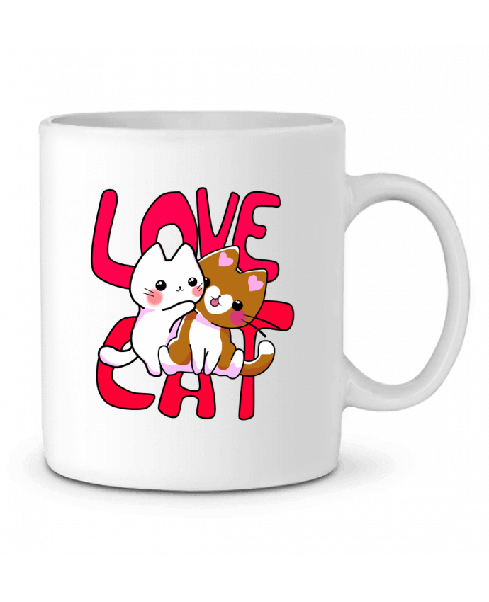 Ceramic Mug Amor de Gato by MaaxLoL