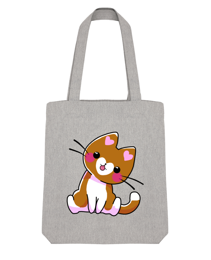 Tote Bag Stanley Stella Gatito Corazón by MaaxLoL 