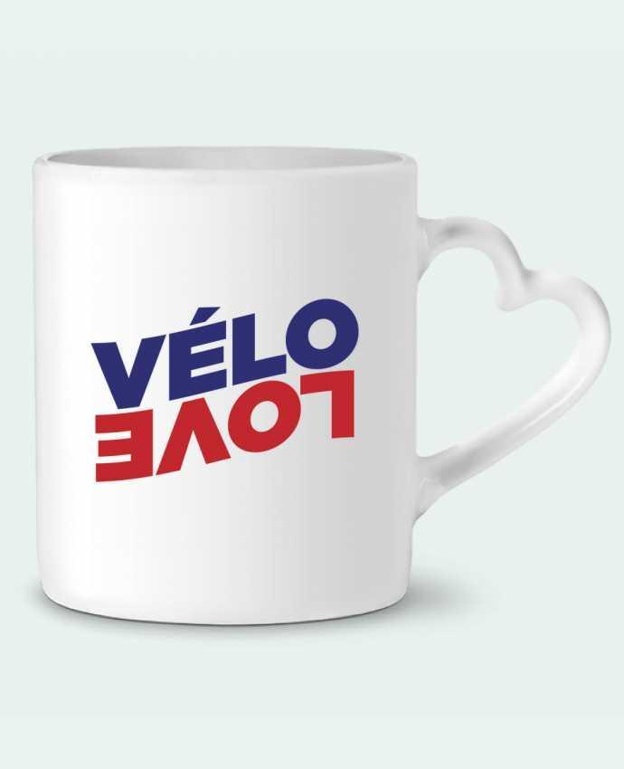 Mug coeur Vélo Love par tunetoo