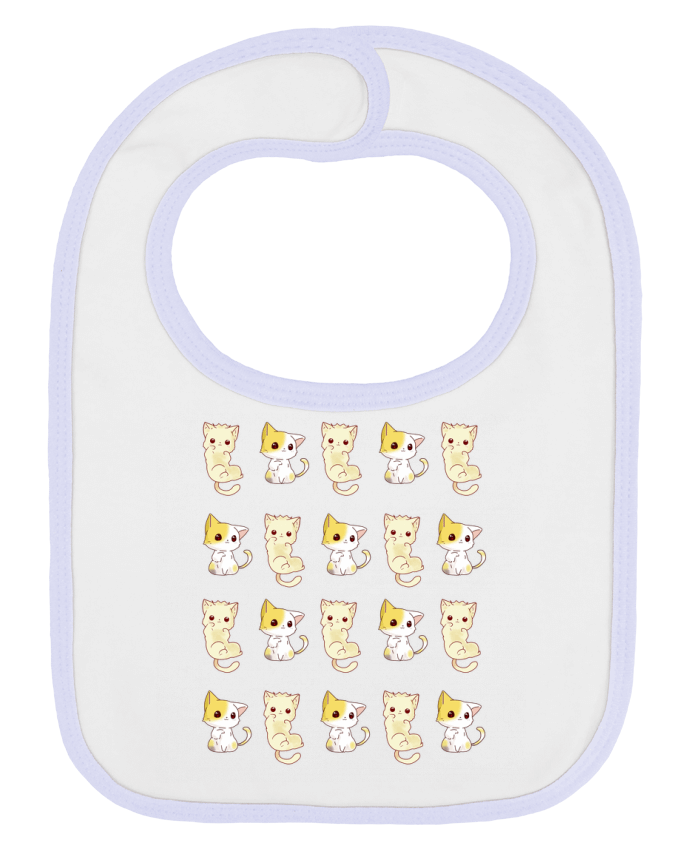 Bavoir bébé uni Gatos Cuki Kawaii Miniaturas par MaaxLoL