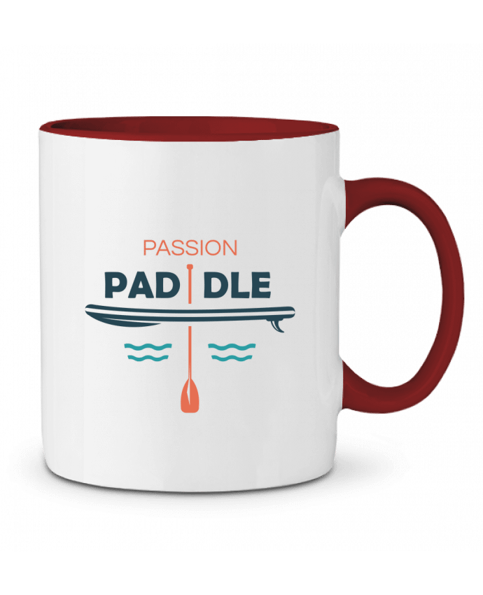 Mug bicolore Passion Paddle tunetoo