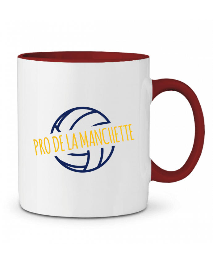 Mug bicolore Pro de la manchette tunetoo