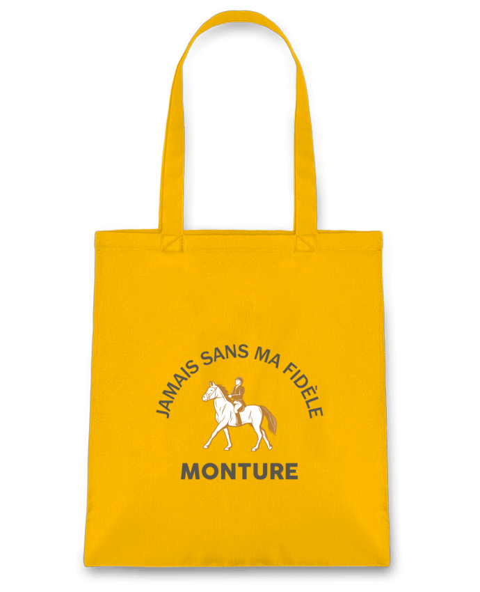 Tote Bag cotton Jamais sans ma fidèle monture by tunetoo