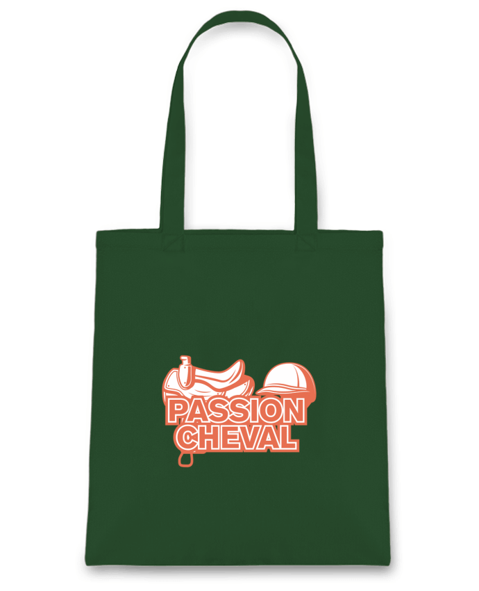 Tote Bag cotton Passion cheval by tunetoo