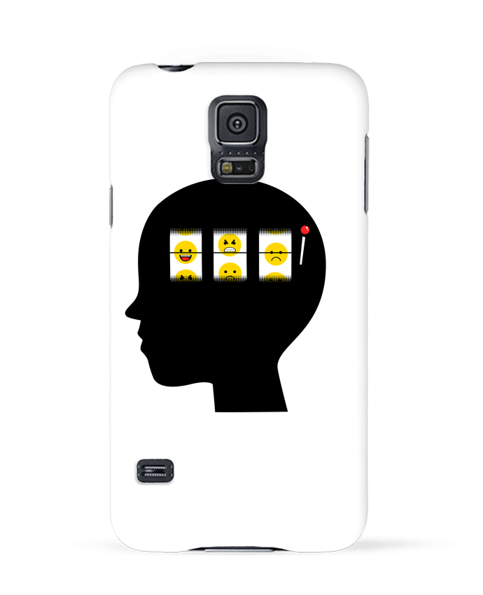 Case 3D Samsung Galaxy S5 Mood of the day by flyingmouse365