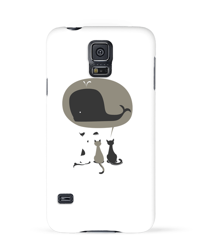 Case 3D Samsung Galaxy S5 Dream Big by flyingmouse365