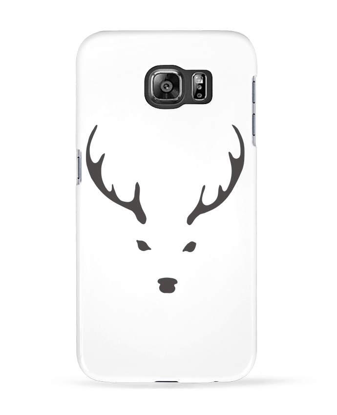 Case 3D Samsung Galaxy S6 WHITE DEER - Morozinka