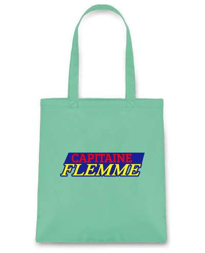 Tote-bag Capitaine Flemme par CREATIVE SHIRTS