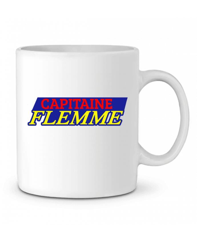Mug  Capitaine Flemme par CREATIVE SHIRTS