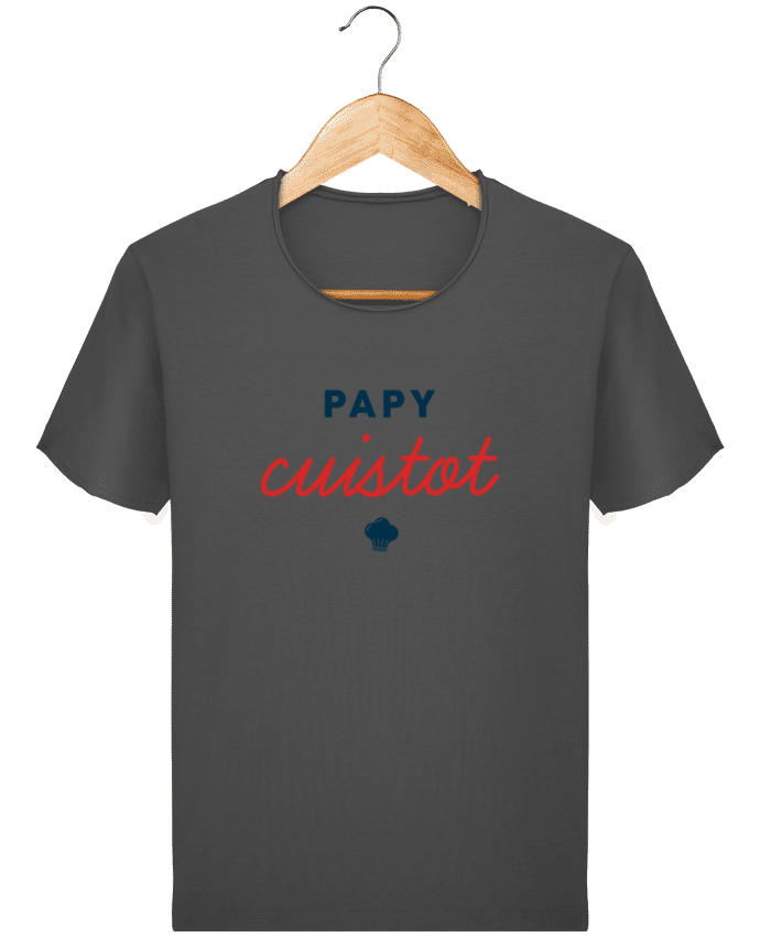  T-shirt Homme vintage Papy cuistot par tunetoo