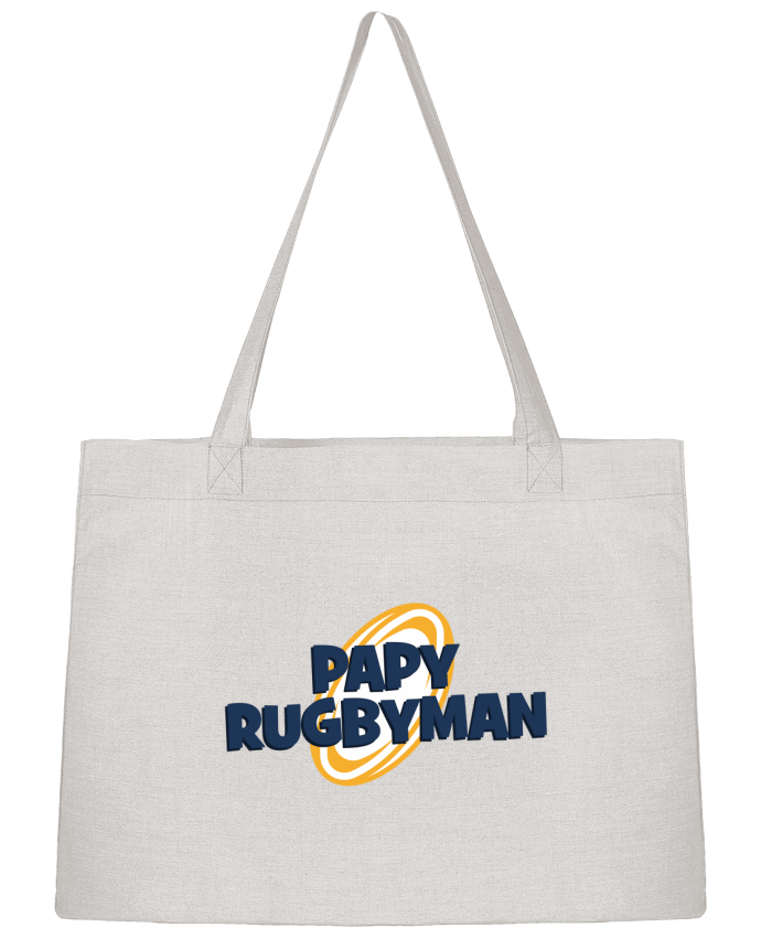 Sac Shopping Papy rugbyman par tunetoo