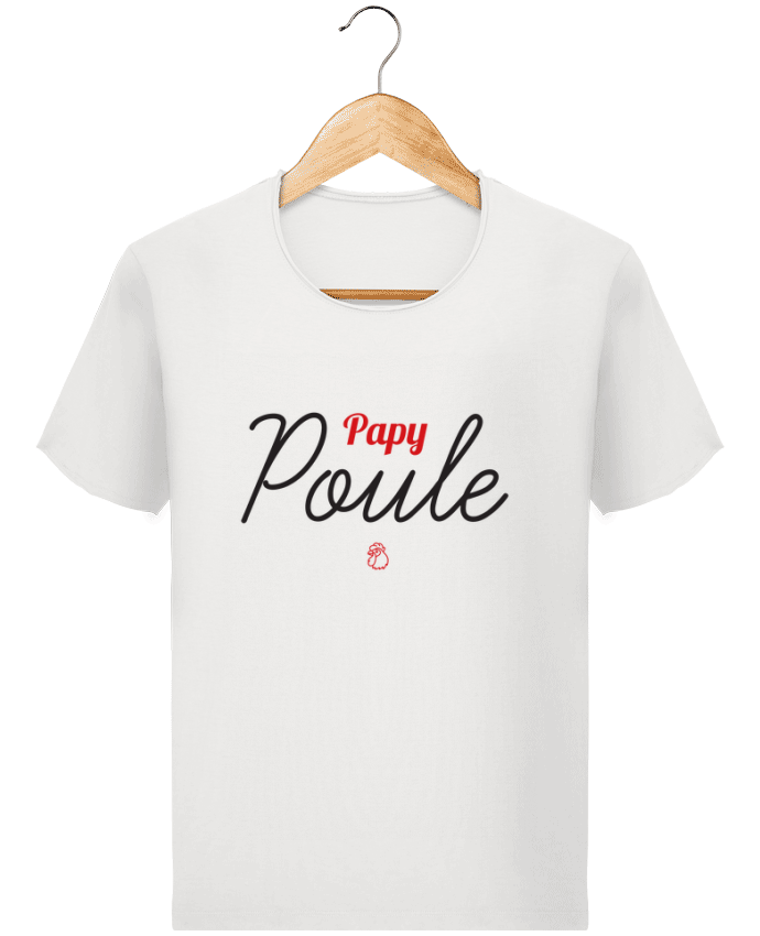  T-shirt Homme vintage Papy poule par tunetoo