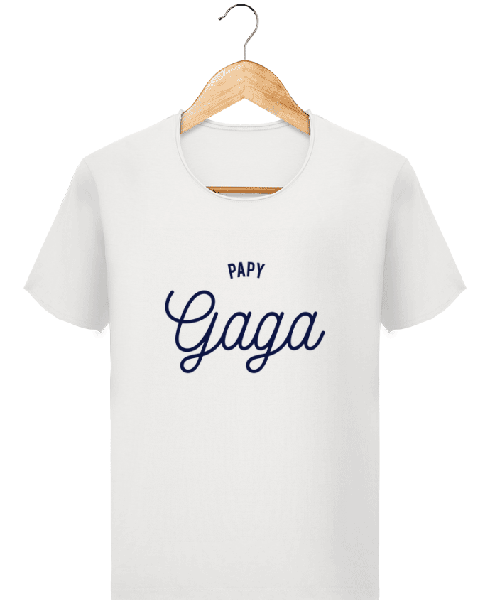  T-shirt Homme vintage Papy gaga par tunetoo