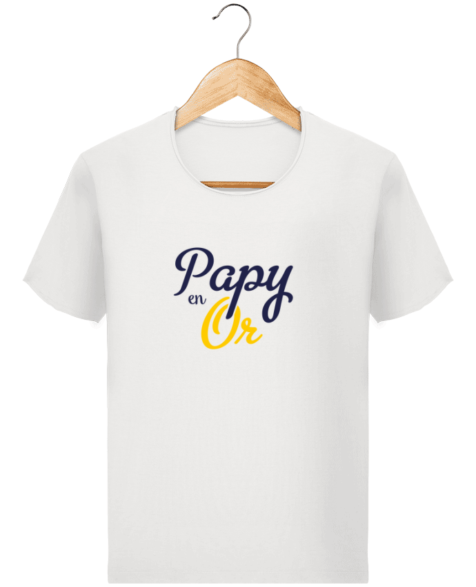  T-shirt Homme vintage Papy en Or par tunetoo