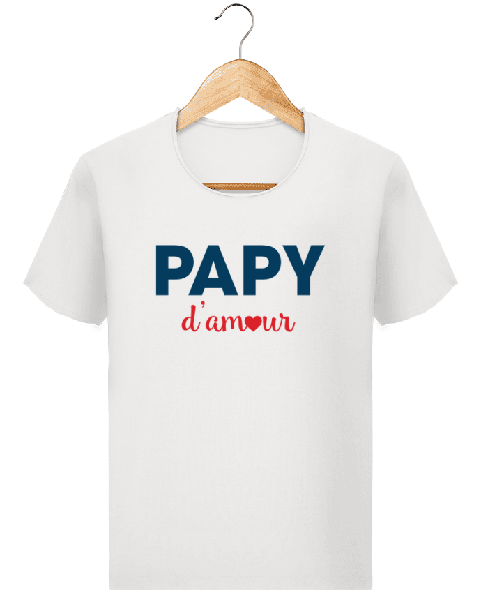  T-shirt Homme vintage Papy d'amour par tunetoo