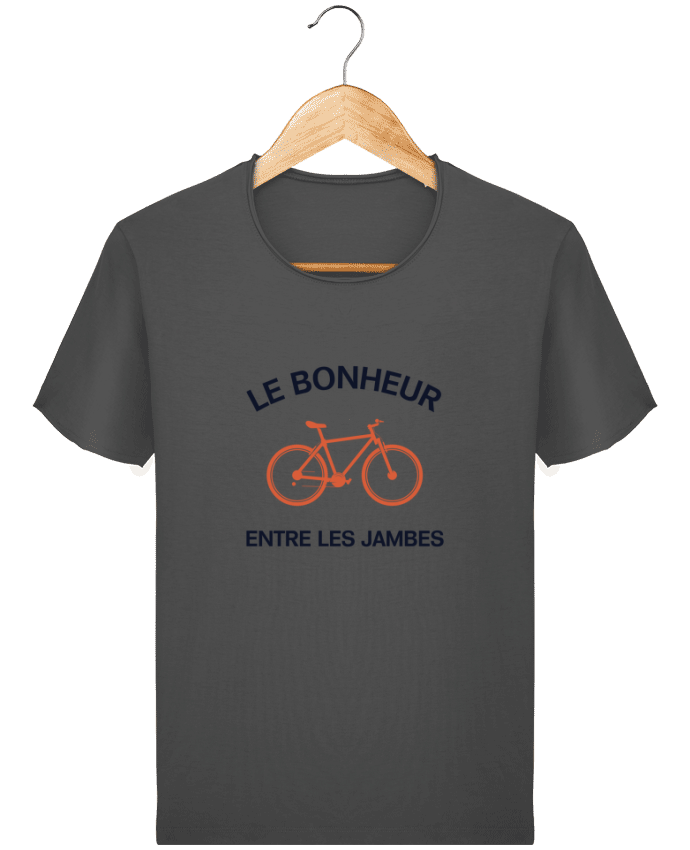  T-shirt Homme vintage Le bonheur entre les jambes par tunetoo