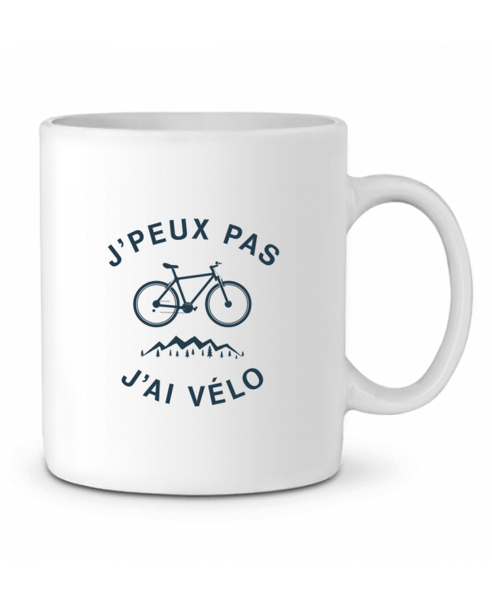 Mug  J'peux pas j'ai vélo par tunetoo