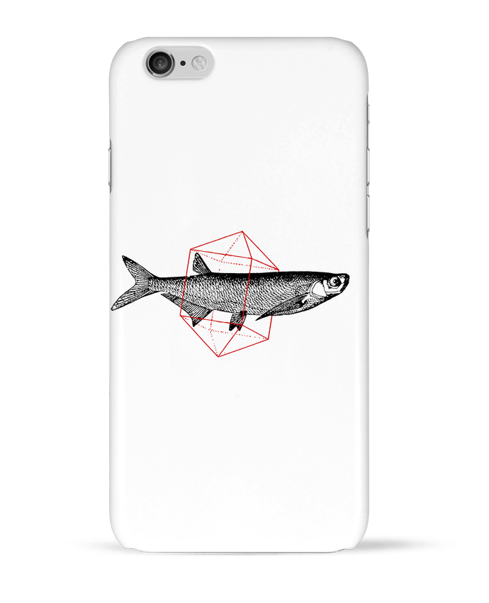 Case 3D iPhone 6 Fish in geometrics by Florent Bodart