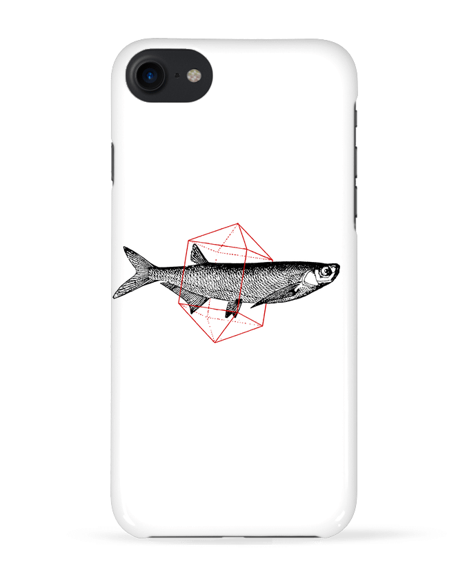 Case 3D iPhone 7 Fish in geometrics de Florent Bodart