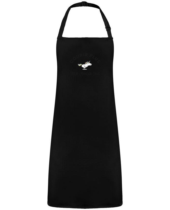 Tablier Courir plus pour manger plus - Licorne par  Folie douce