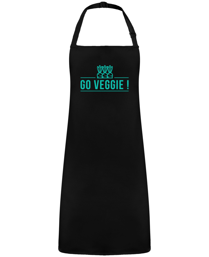 Delantal Sin Bolsillo Go veggie ! por  Folie douce