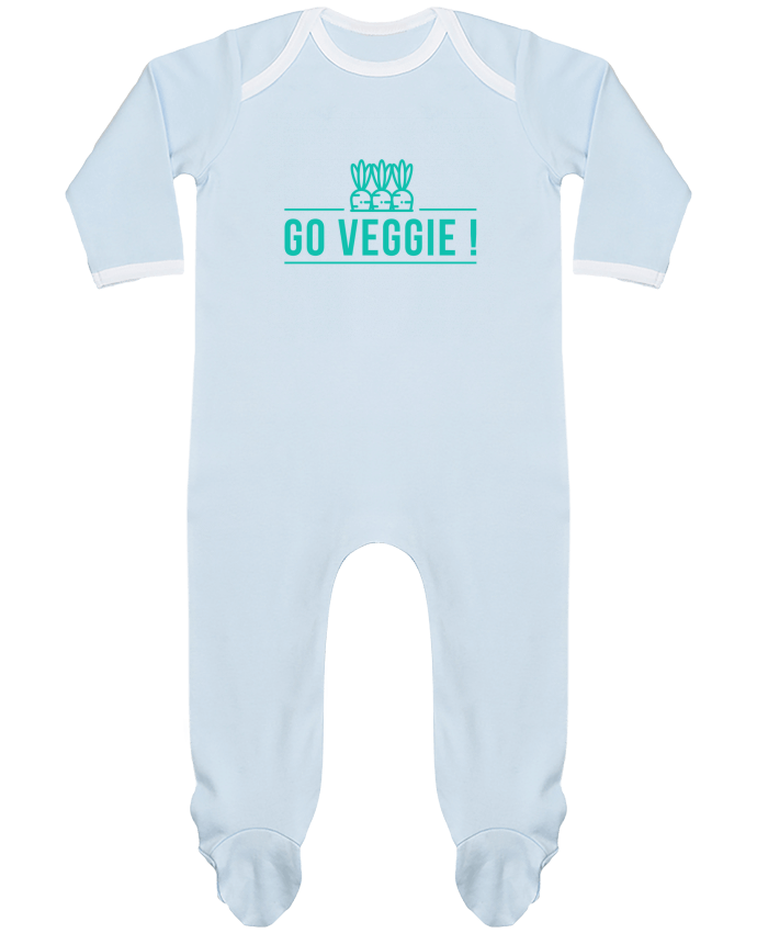 Body Pyjama Bébé Go veggie ! par Folie douce