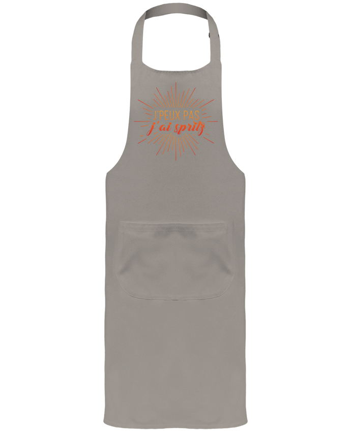 Tablier avec poches J'peux pas j'ai spritz par Folie douce