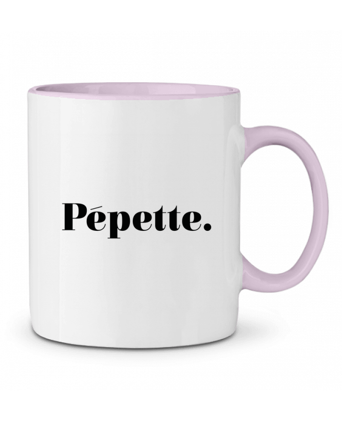 Mug bicolore Pépette Folie douce