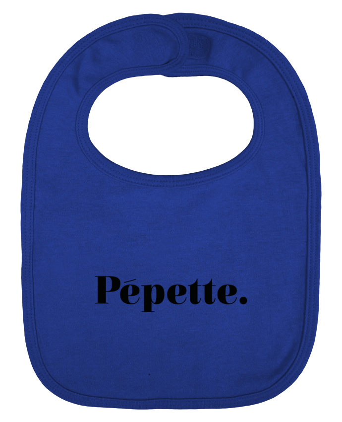 Baby Bib plain and contrast Pépette by Folie douce