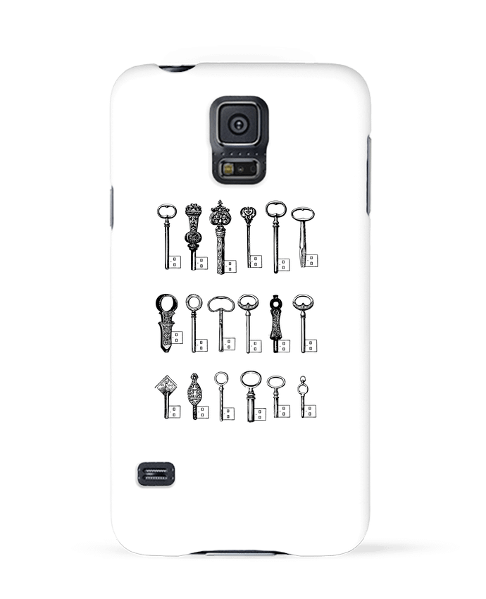 Carcasa Samsung Galaxy S5 USB Keys por Florent Bodart