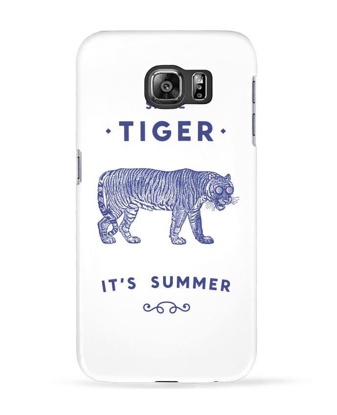 Case 3D Samsung Galaxy S6 Smile Tiger - Florent Bodart