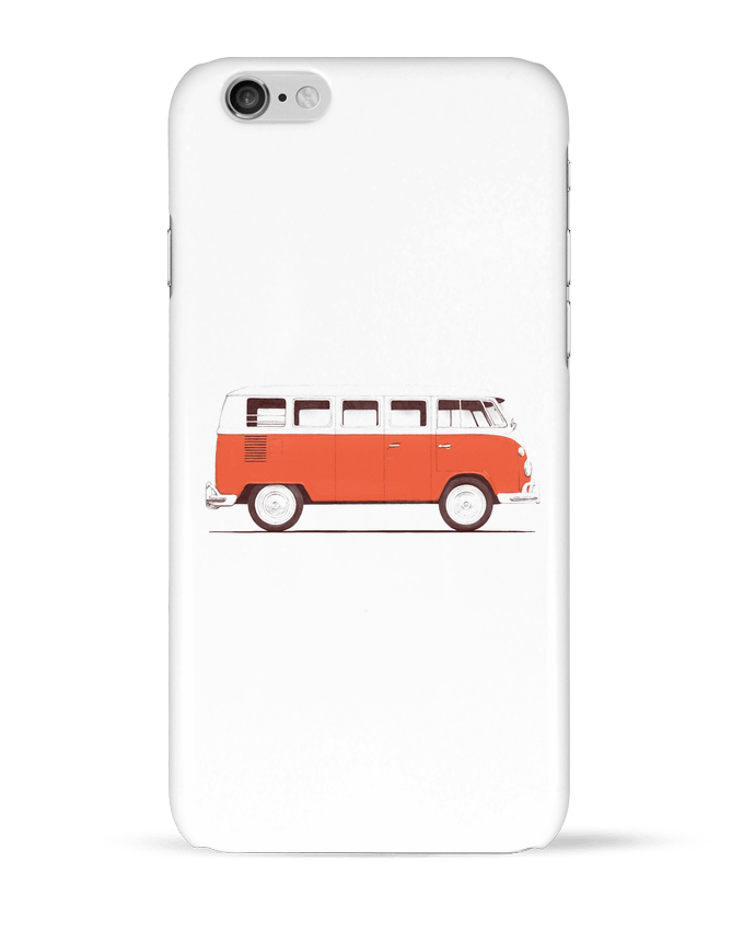 Case 3D iPhone 6 Red Van by Florent Bodart