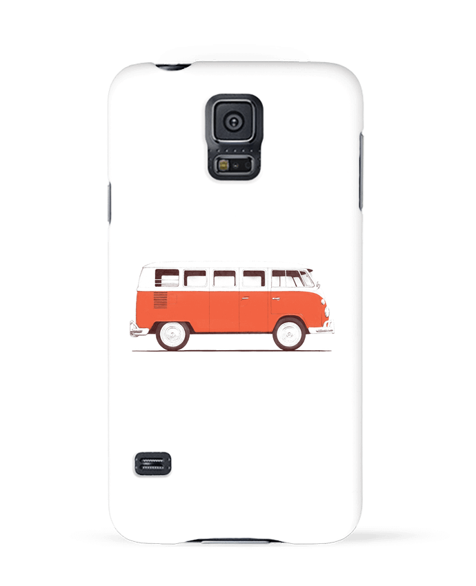 Case 3D Samsung Galaxy S5 Red Van by Florent Bodart